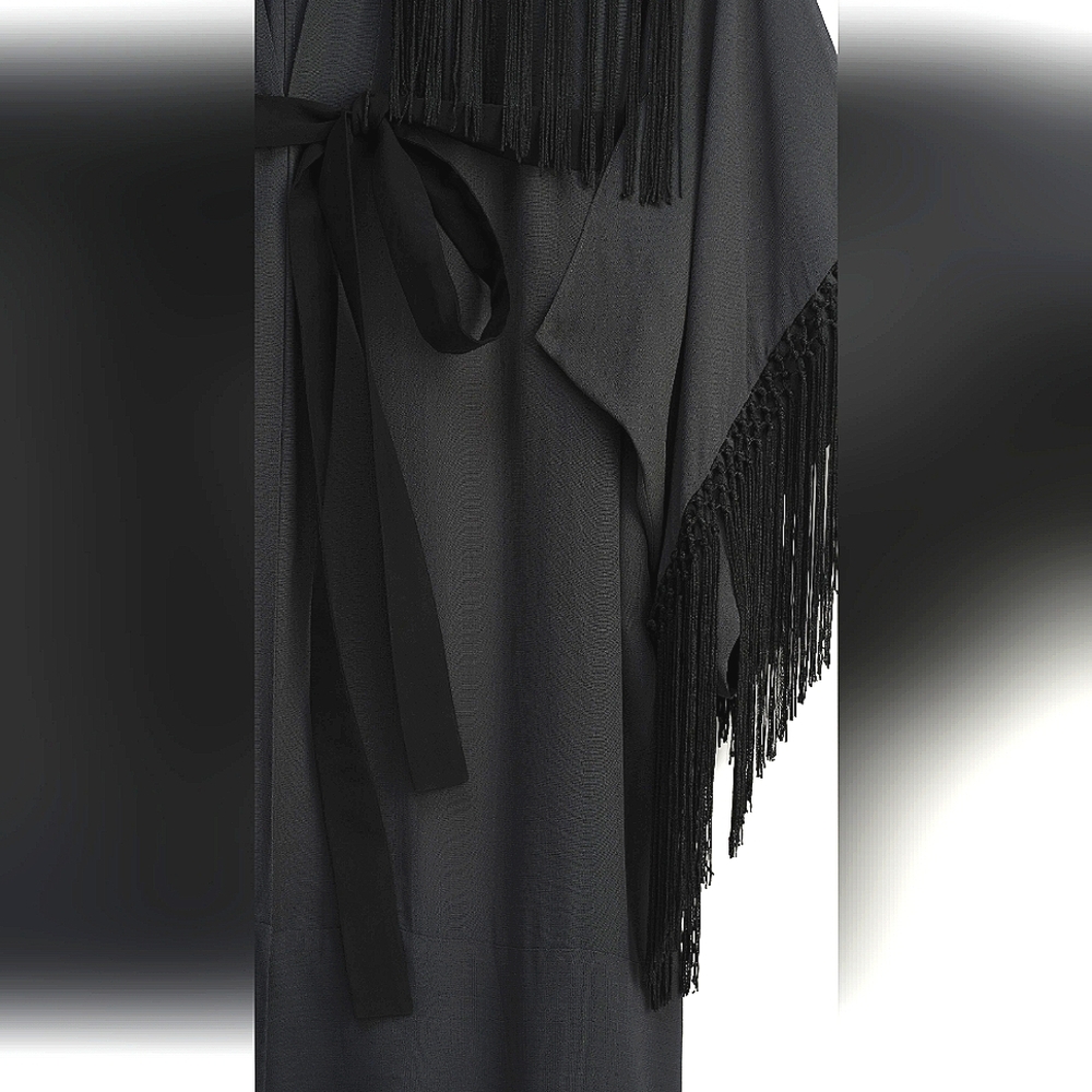 ZARA LIMITED EDITION STONE FRINGE KIMONO✨️✨️✨️ - Picture 10 of 10